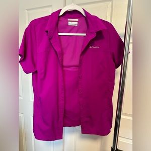 Columbia fuchsia Omni-shade barely worn!